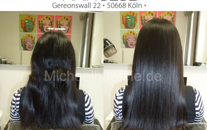 Permanente Haarglättung mit Yuko: Japanische Haarglättung – Vorher und Nachher Ergebnisse