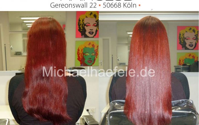 Permanente Haarglättung mit Yuko: Japanische Haarglättung – Vorher und Nachher Ergebnisse