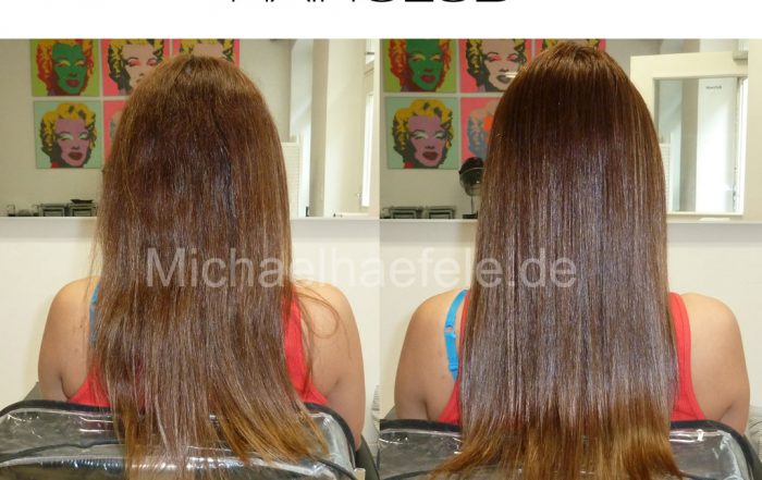 Professionelle Haarglättung für Typ 3B dunkles Haar – Thyrre Cosmetics Progressiva
